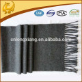 OEM SGS certificado accesorios de moda chales de lana lana gris
